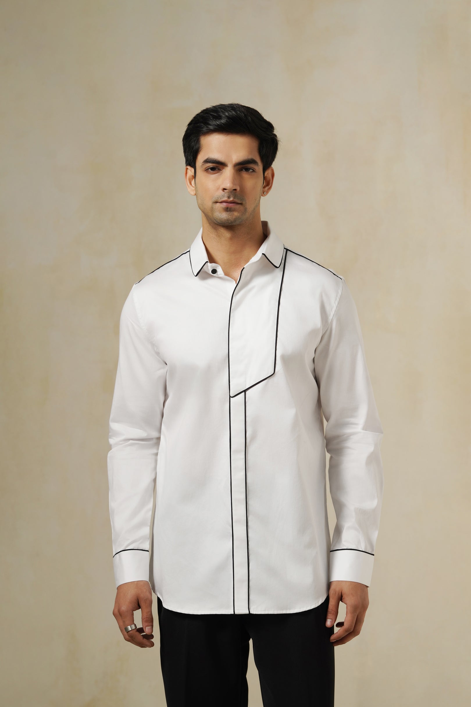 MONO TRACE | Men's Cotton Shirt