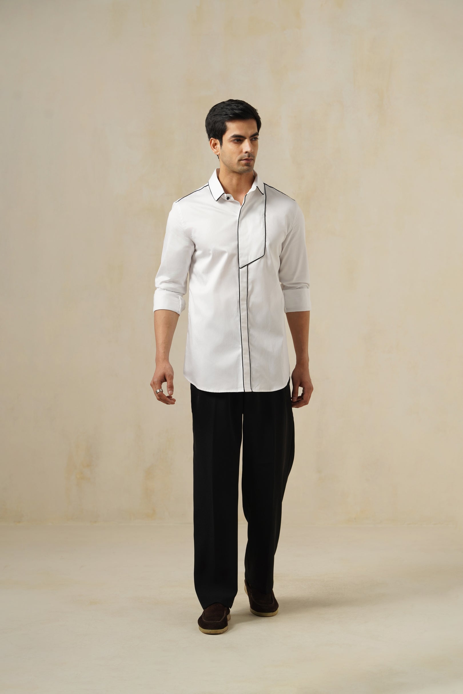 MONO TRACE | Men's Cotton Shirt