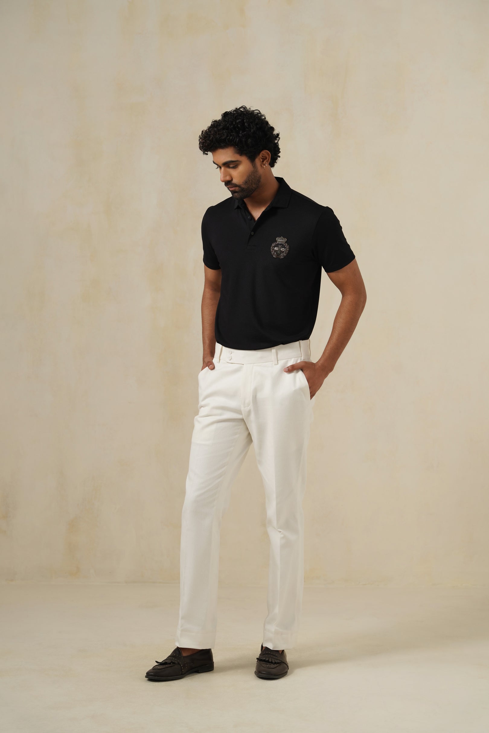 Elite Noir | Men's Polo T-shirt