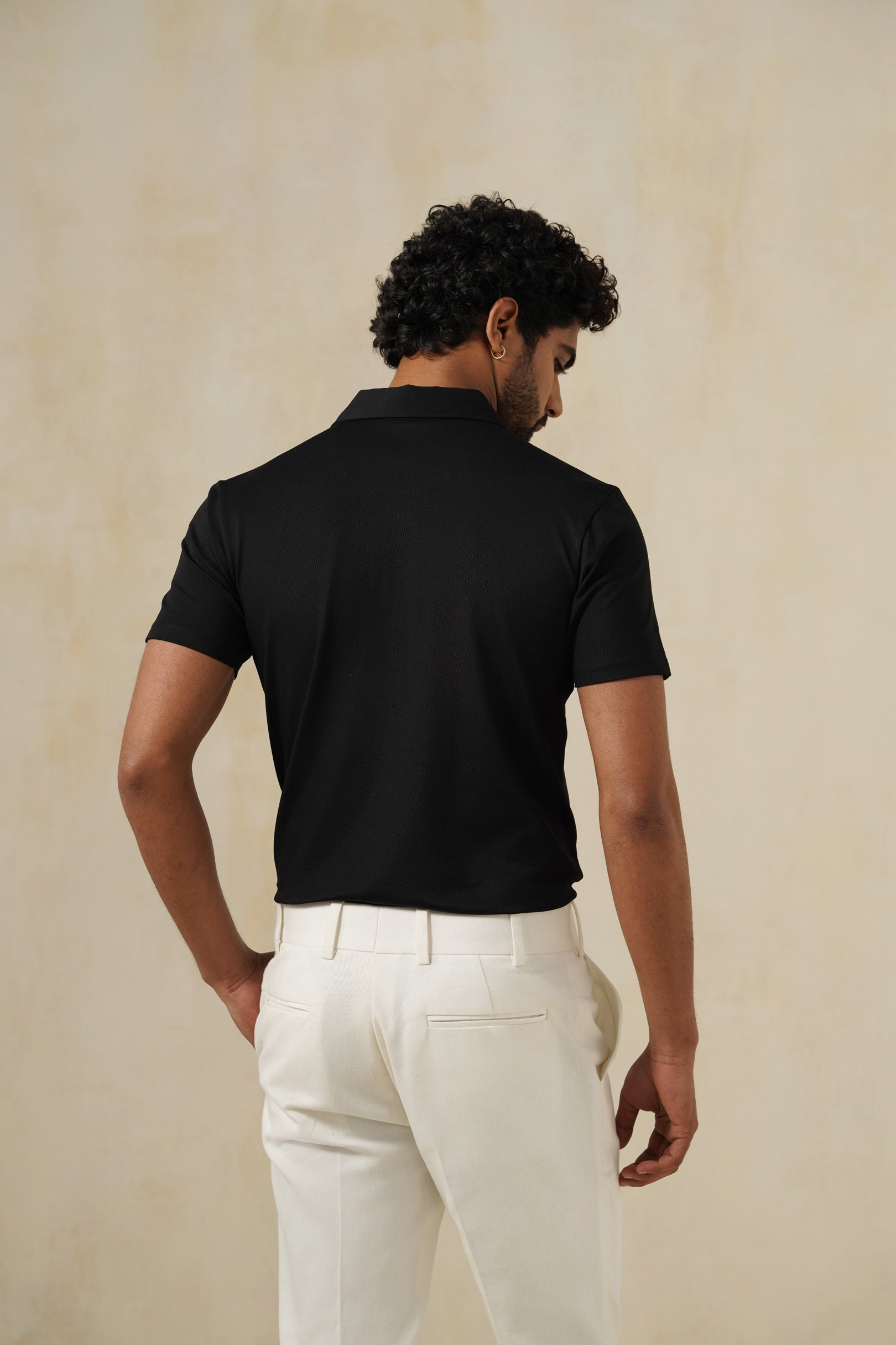 Elite Noir | Men's Polo T-shirt