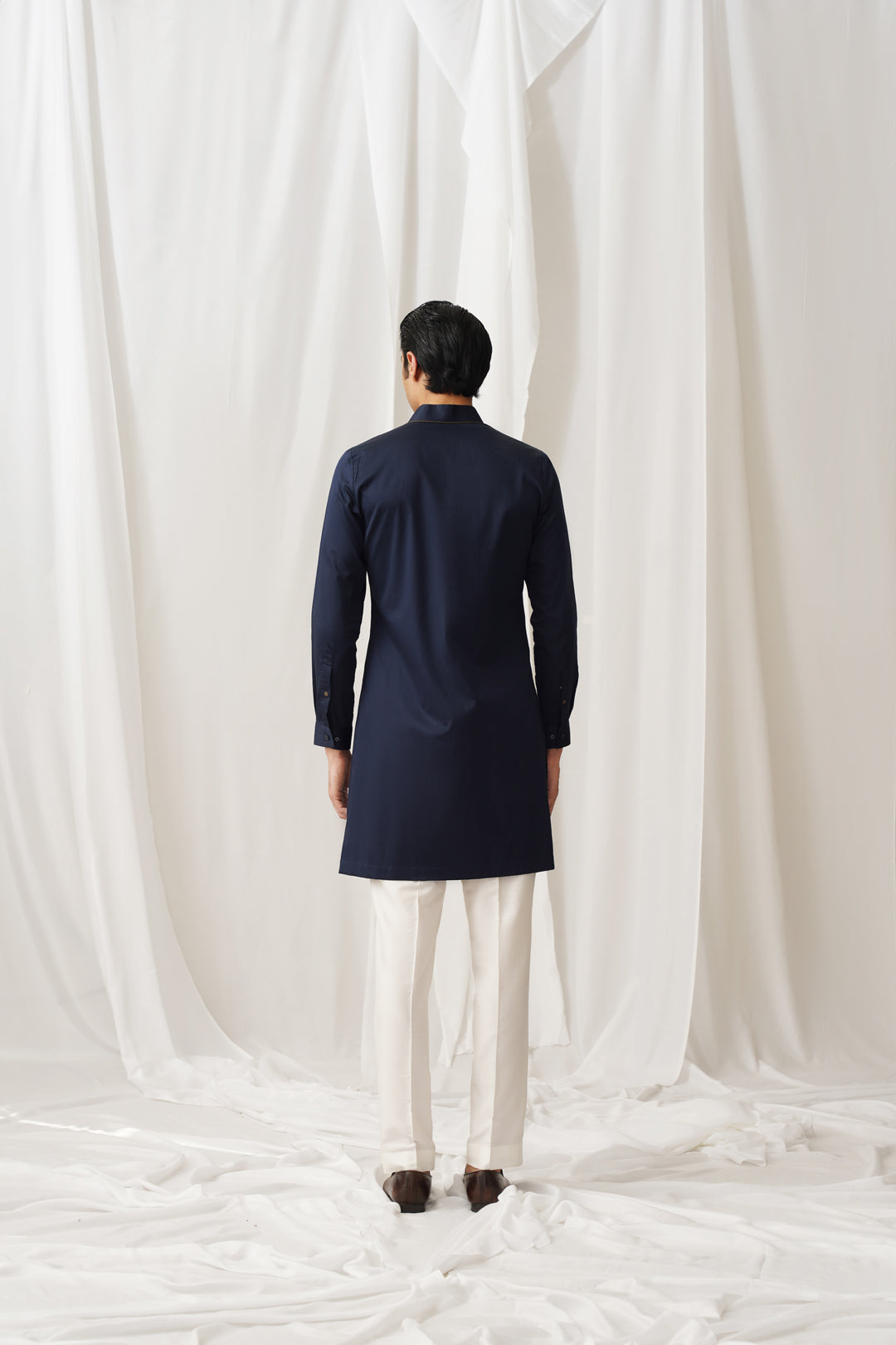 Tech Navy Kurta