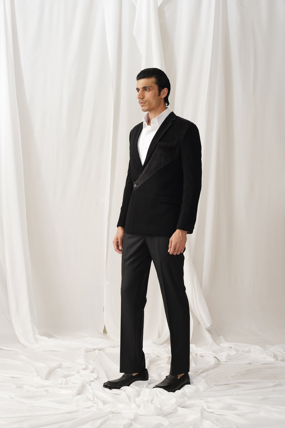 Asymmetric Noir Tuxedo