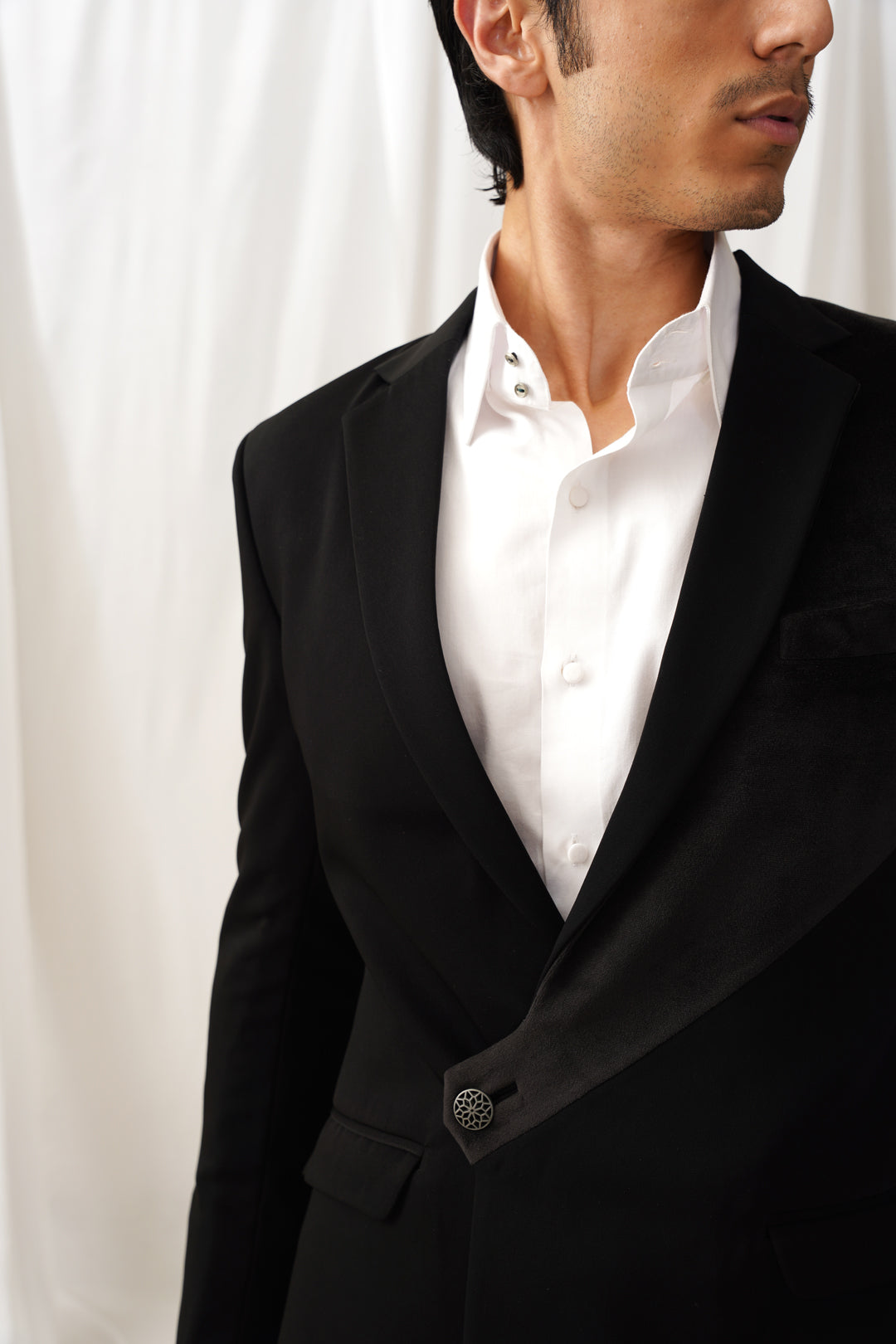 Asymmetric Noir Tuxedo