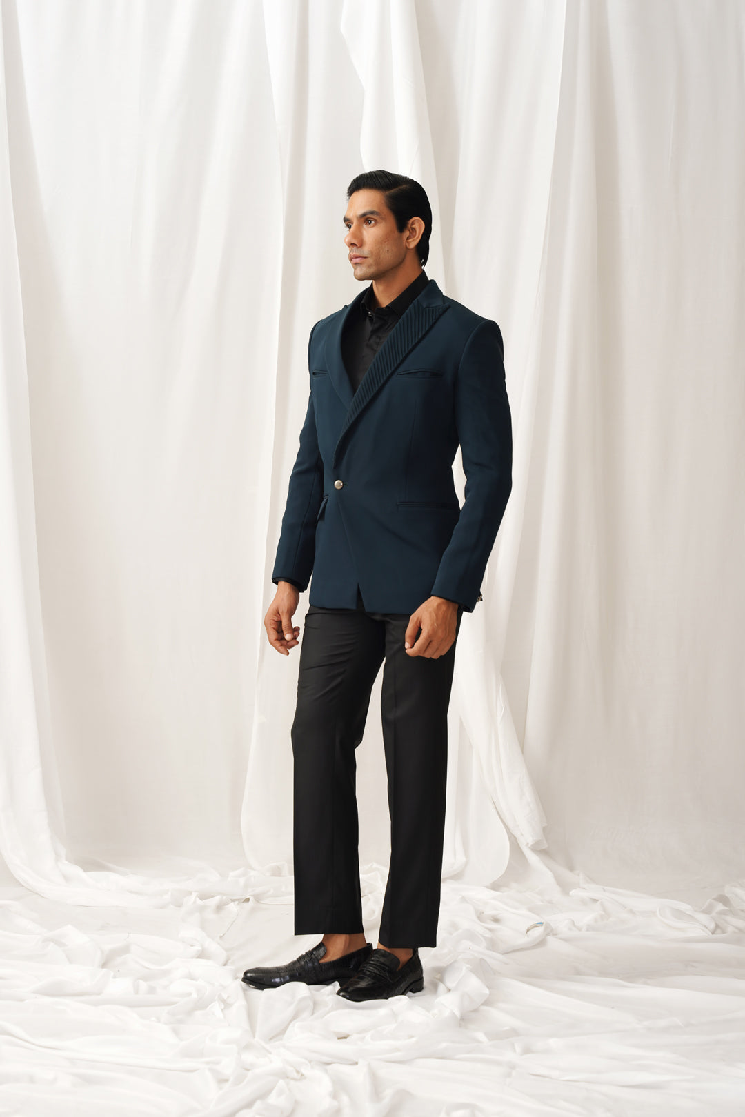 Pleated Lapel Tuxedo