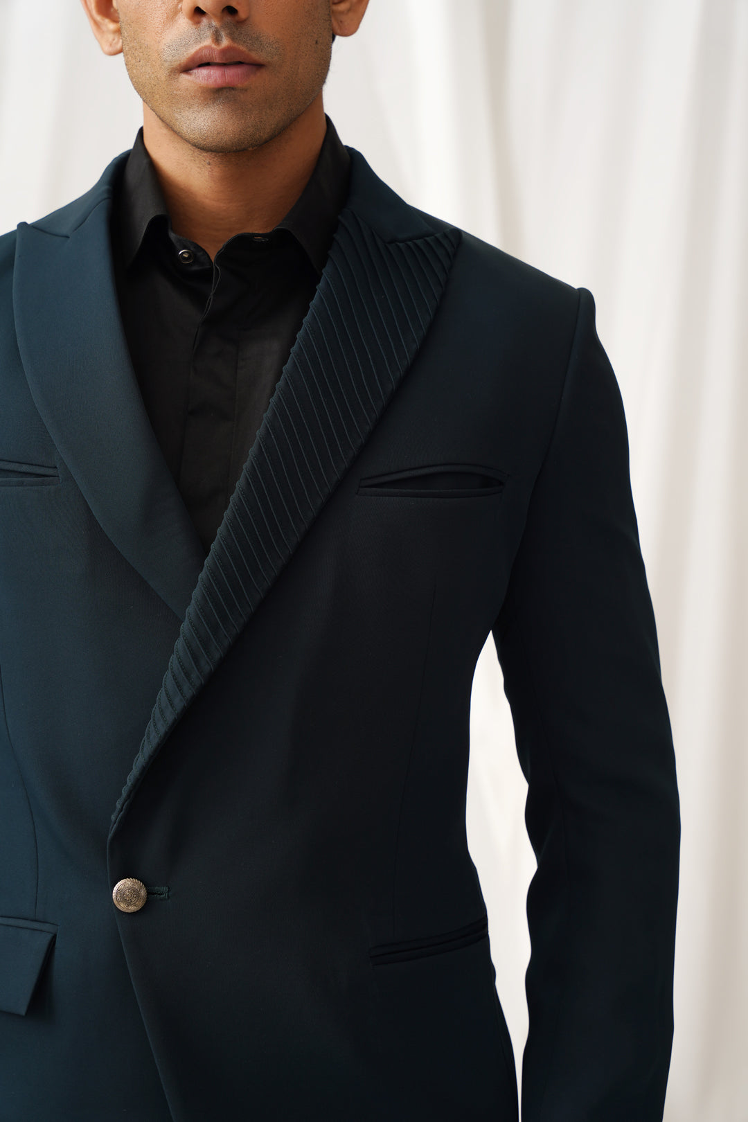 Pleated Lapel Tuxedo