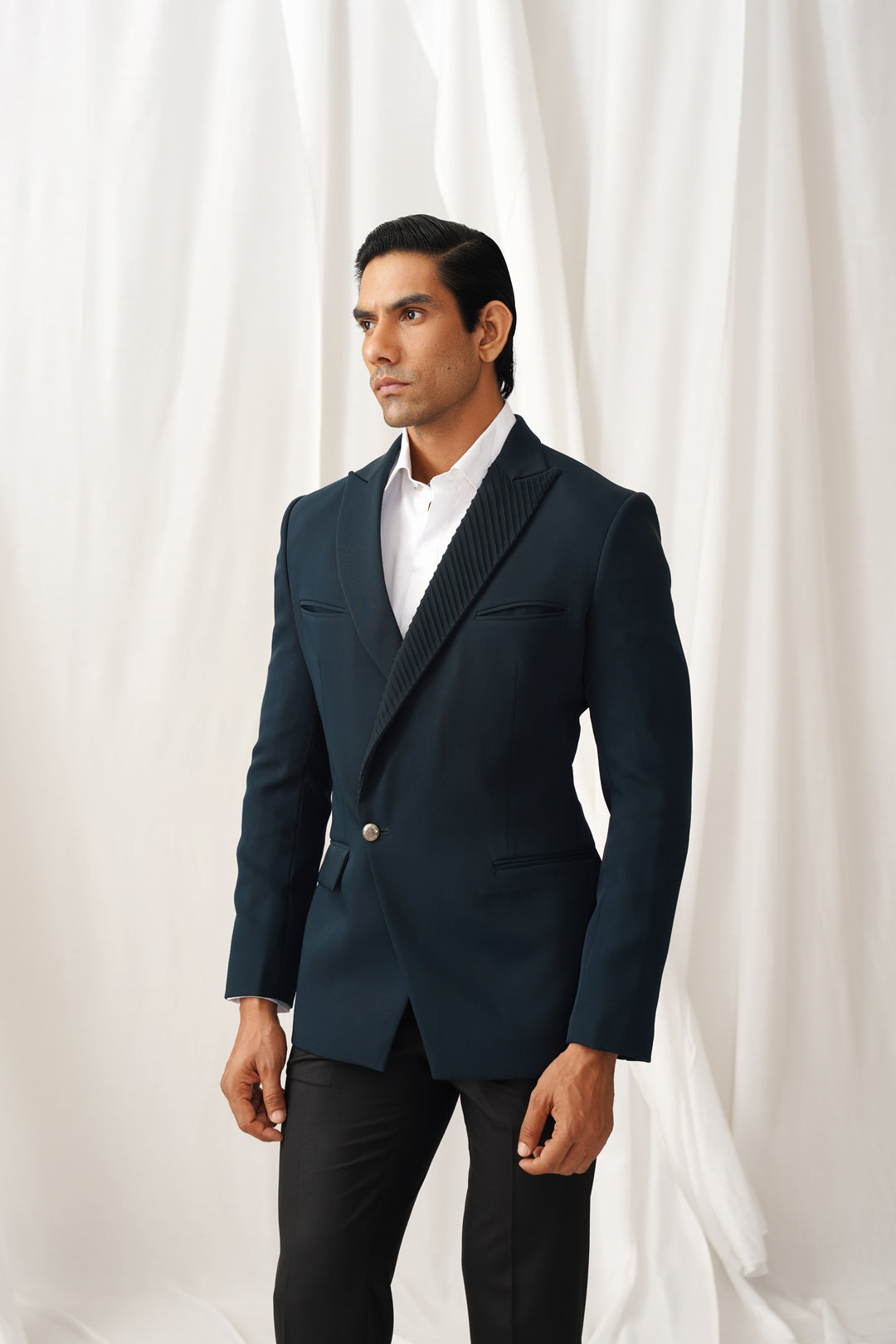 Pleated Lapel Tuxedo