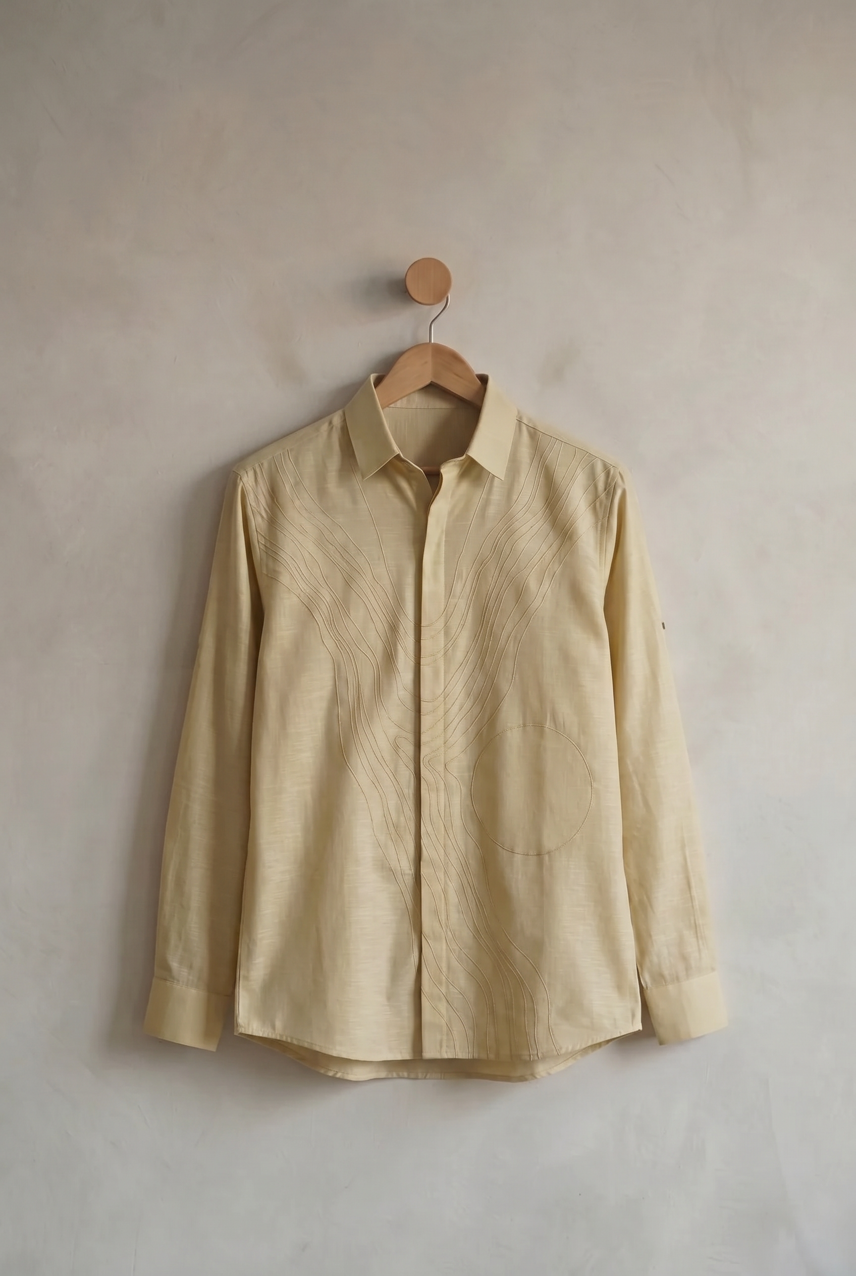 T&T Art Shirt | Men's Cotton-Linen Shirt