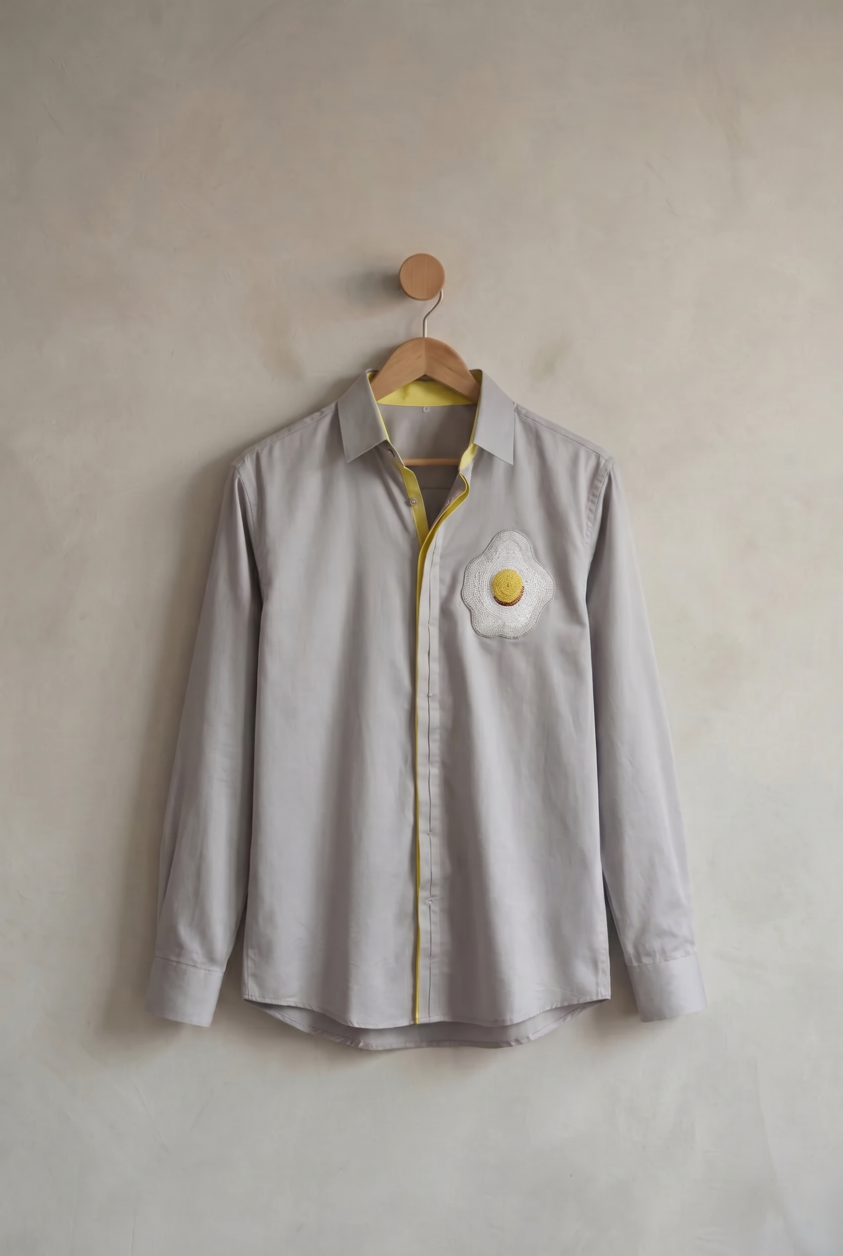 Egg | Men's White Cotton Shirt