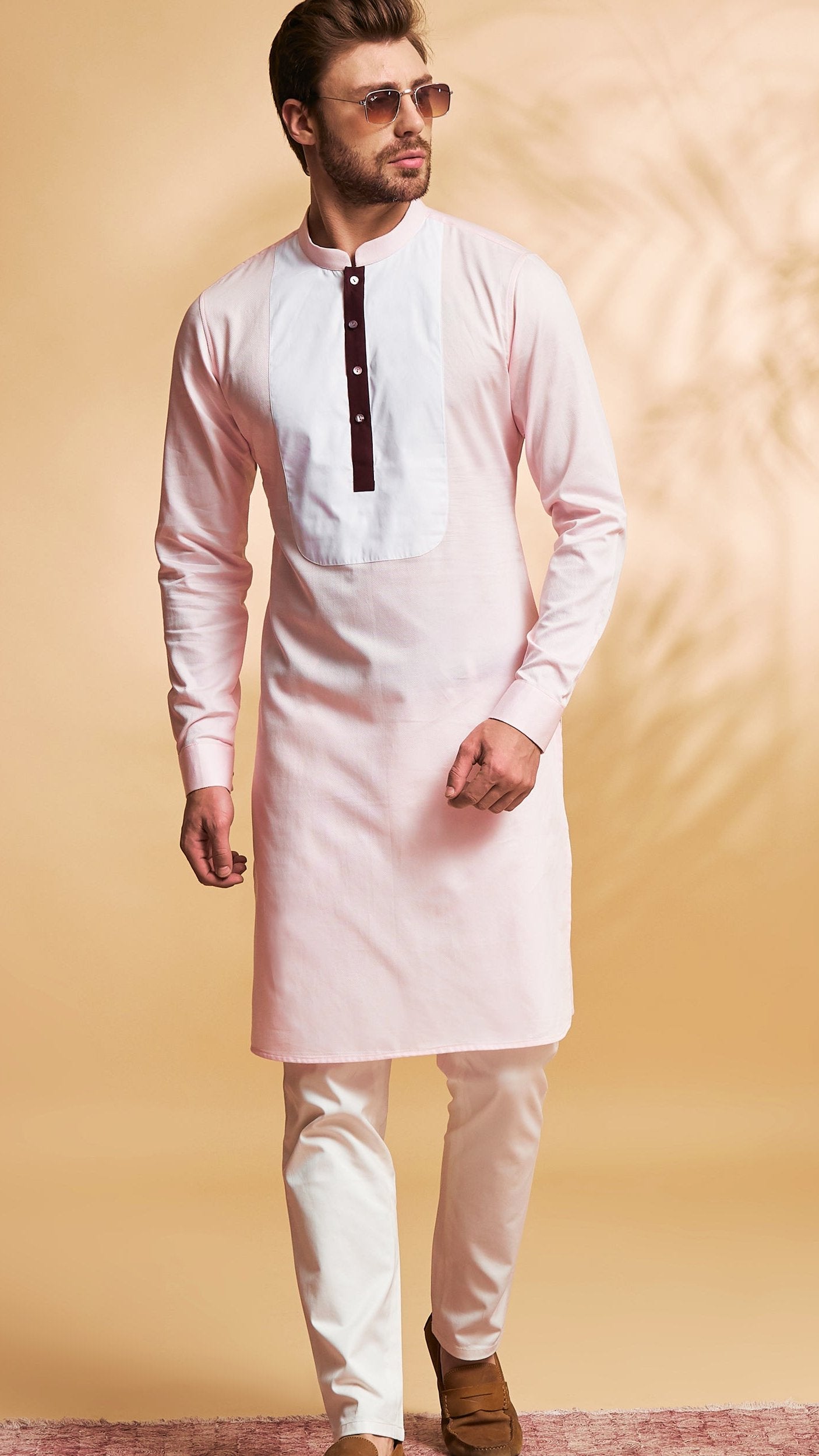 Pink Yoke Kurta