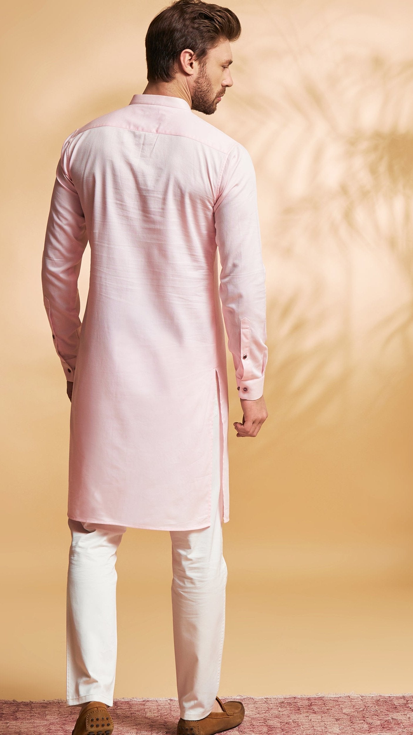 Pink Yoke Kurta