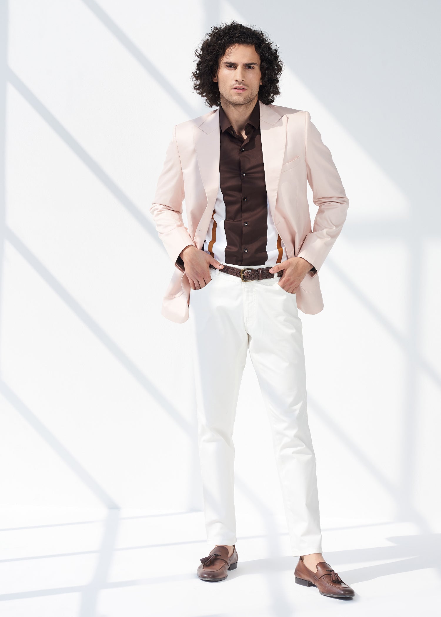 Cotton-Twill Pink Jacket