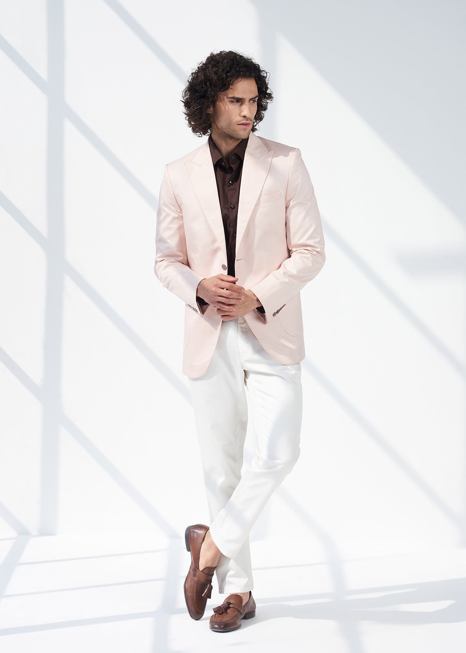 Cotton-Twill Pink Jacket