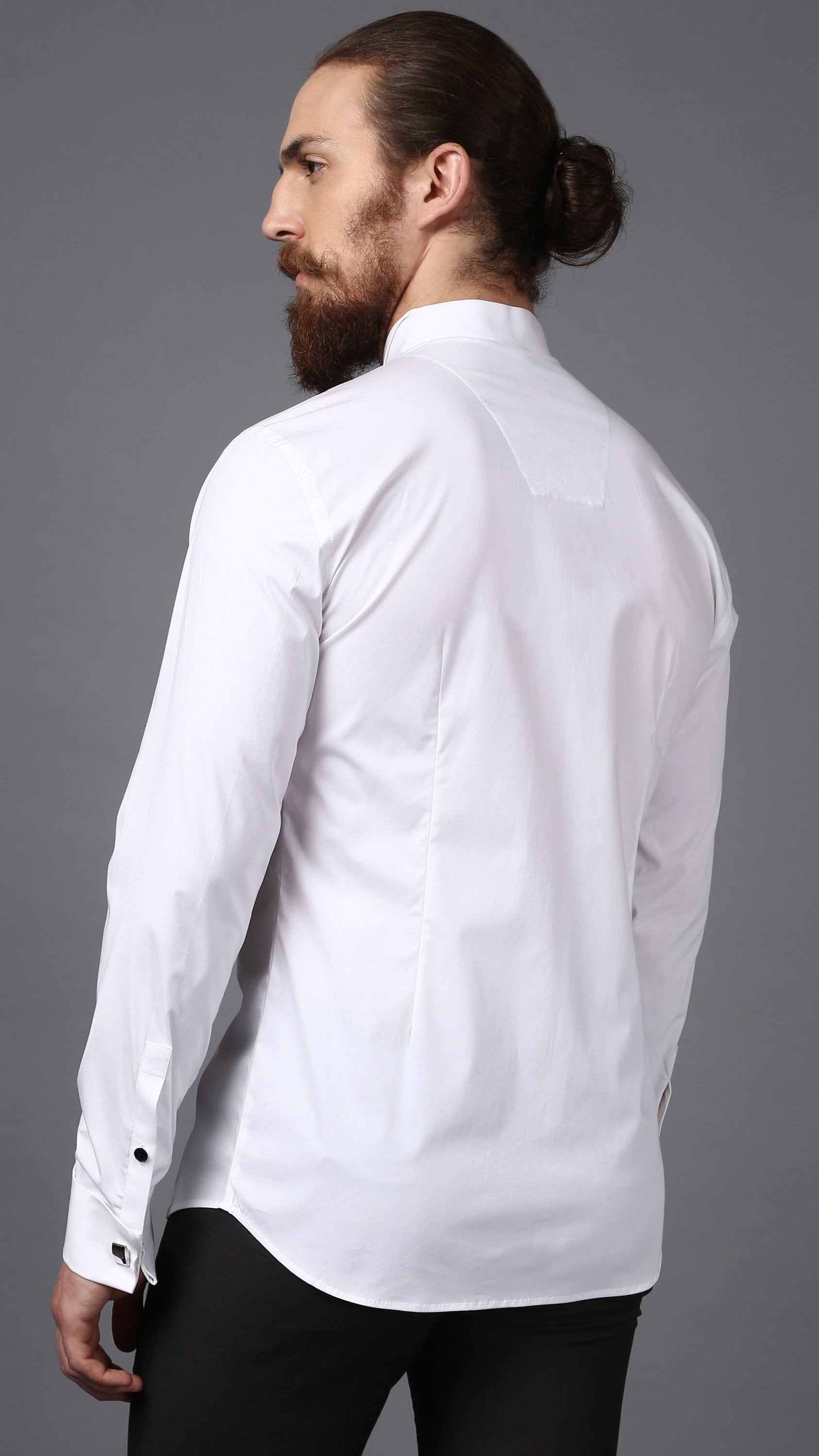 Linear Tuxedo Shirt