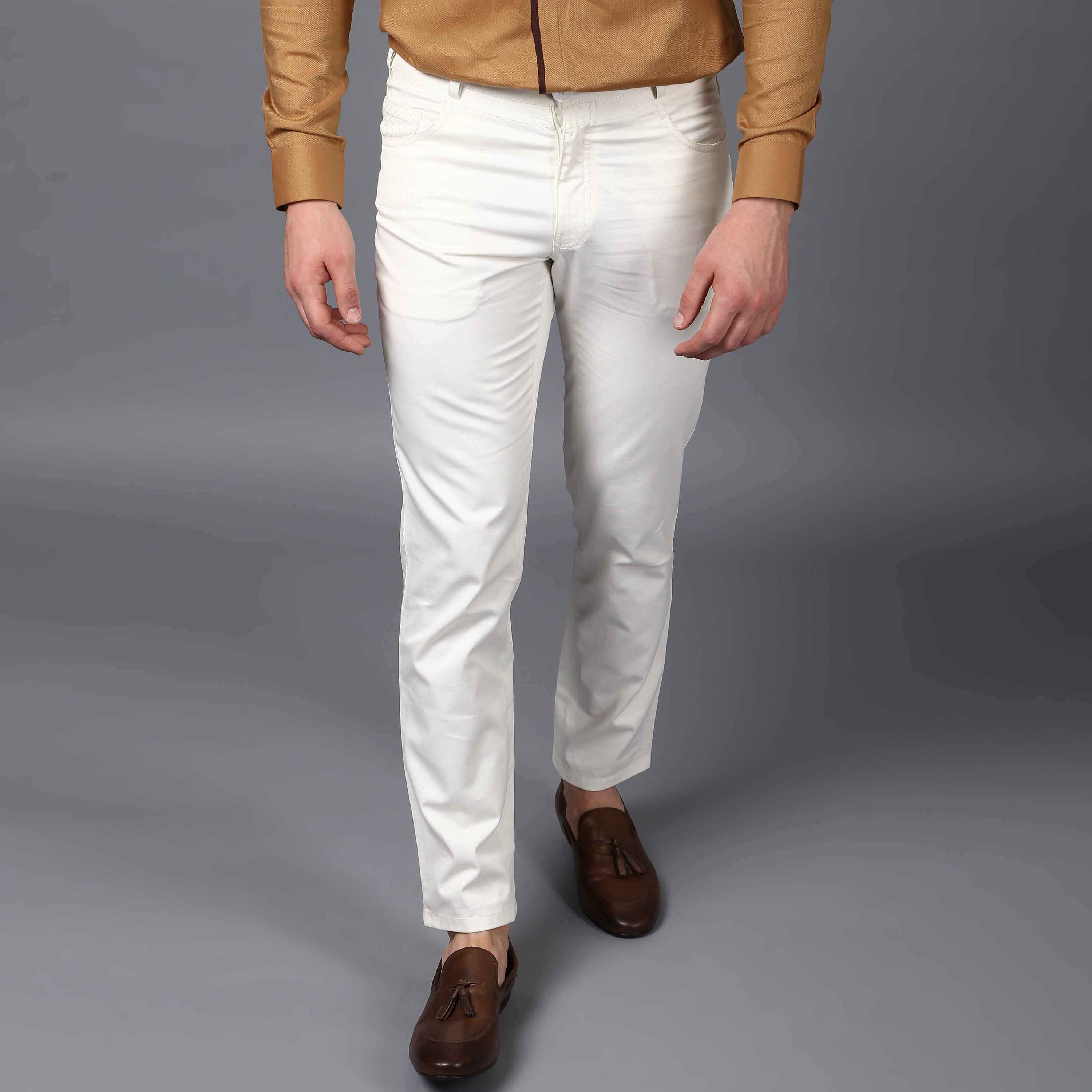 Ivory Primo Strech Trousers