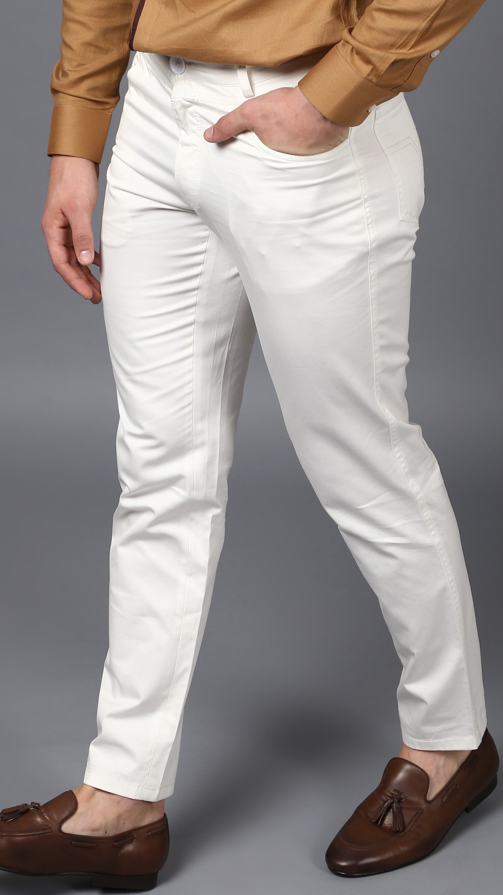 Ivory Primo Strech Trousers