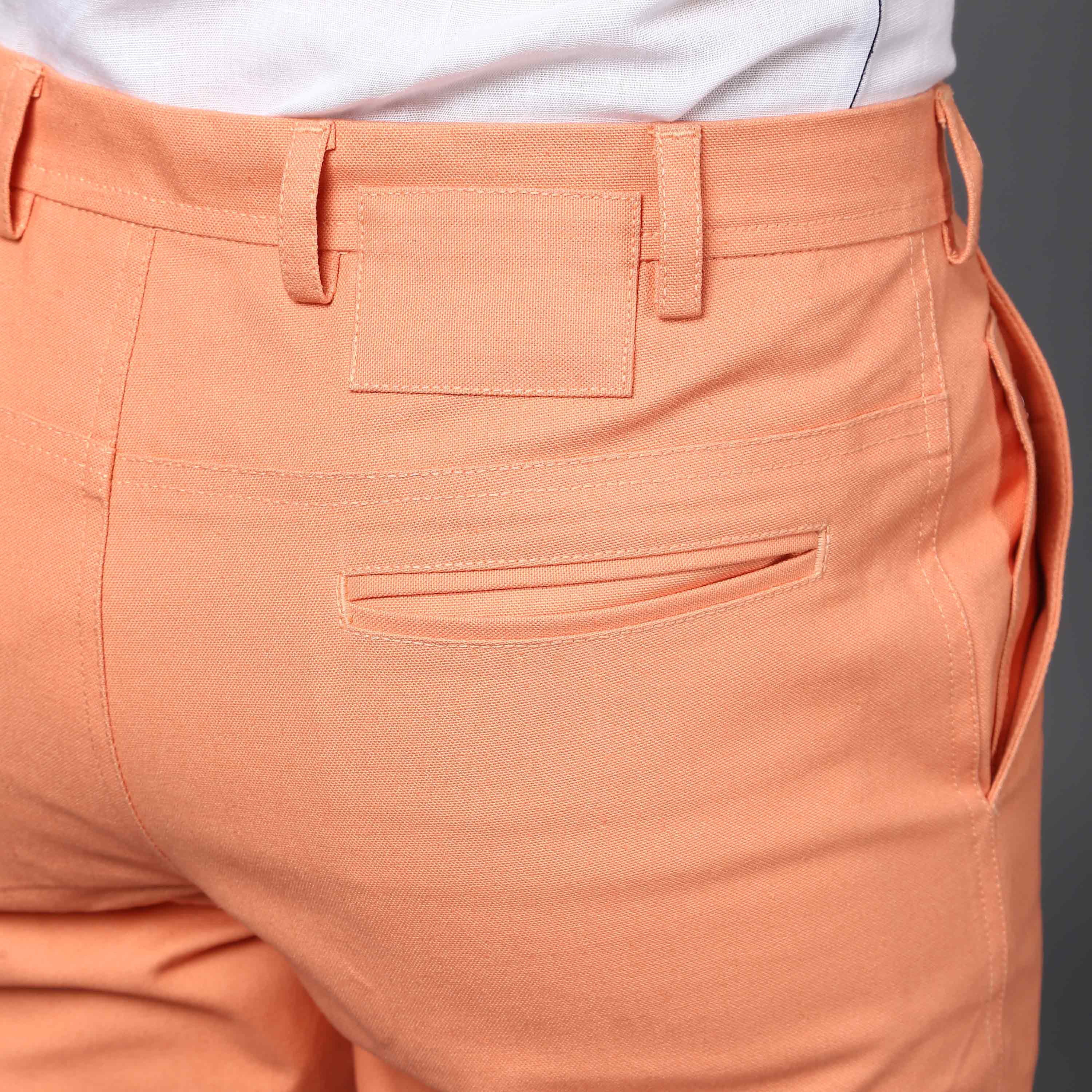 Orange Bar Shorts