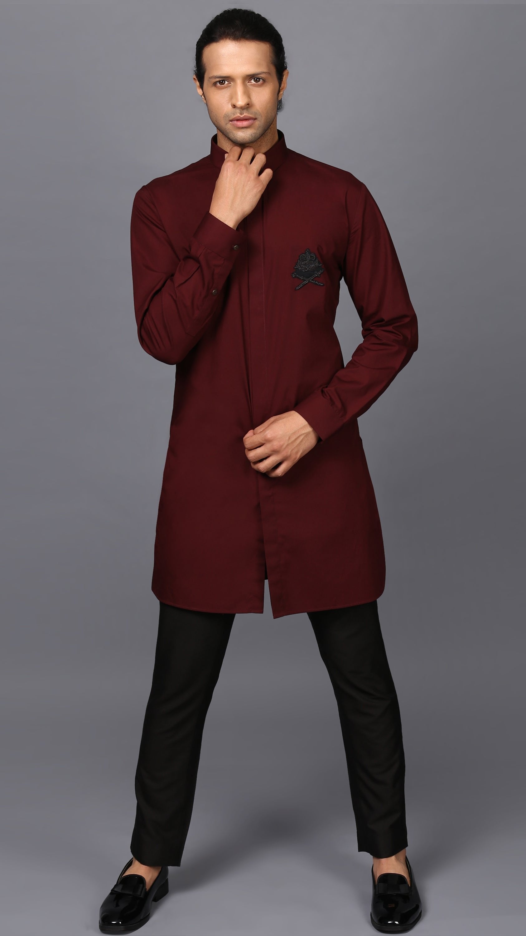 PLUM KURTA