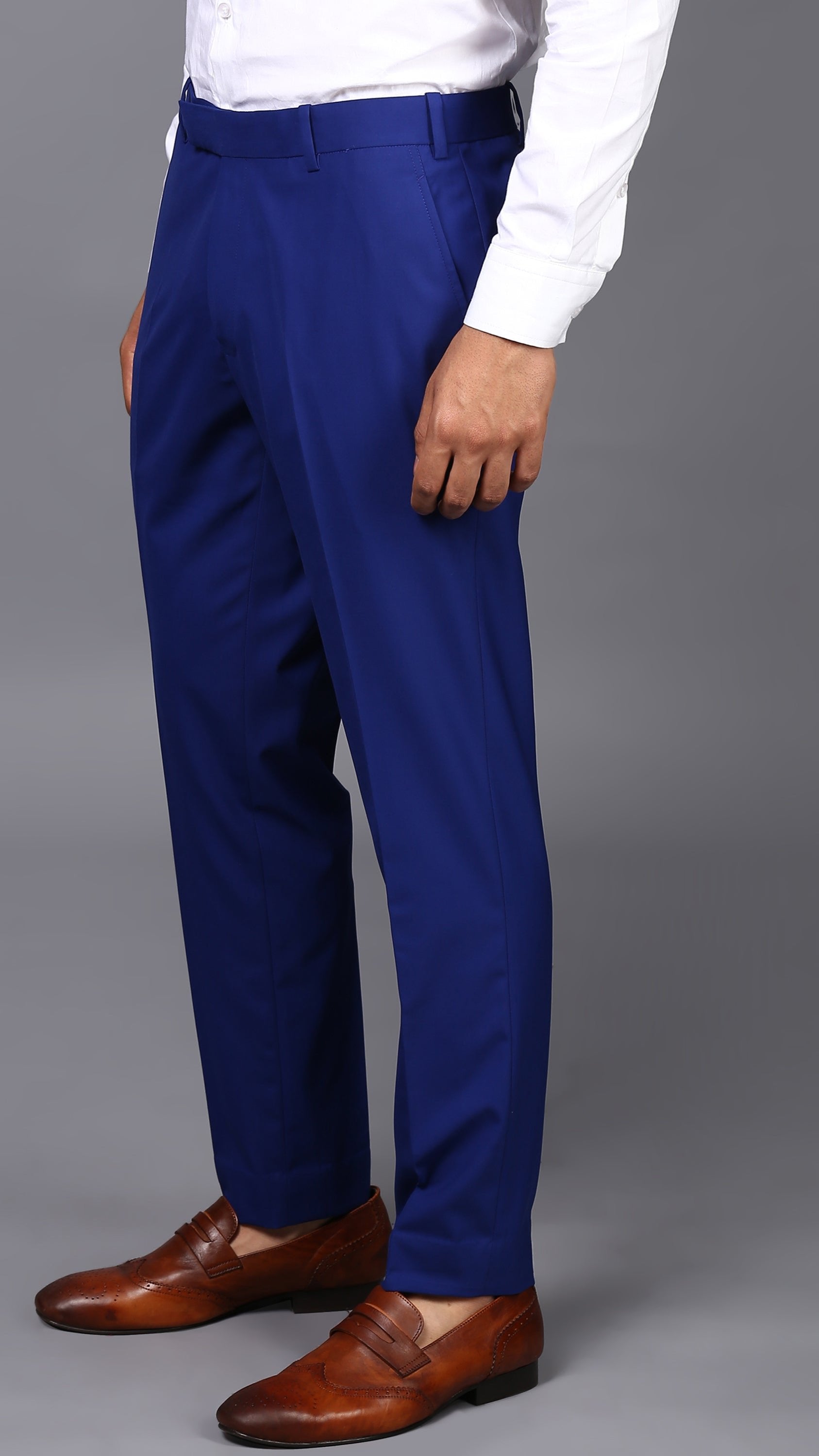 CLASSIC ELECTRIC BLUE TROUSERS