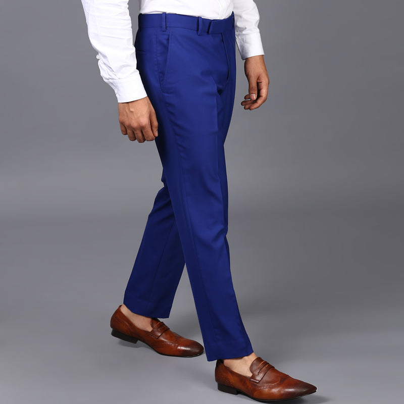 Blue Tweed Trousers  Mens Tweed Suits  Marc Darcy Menswear